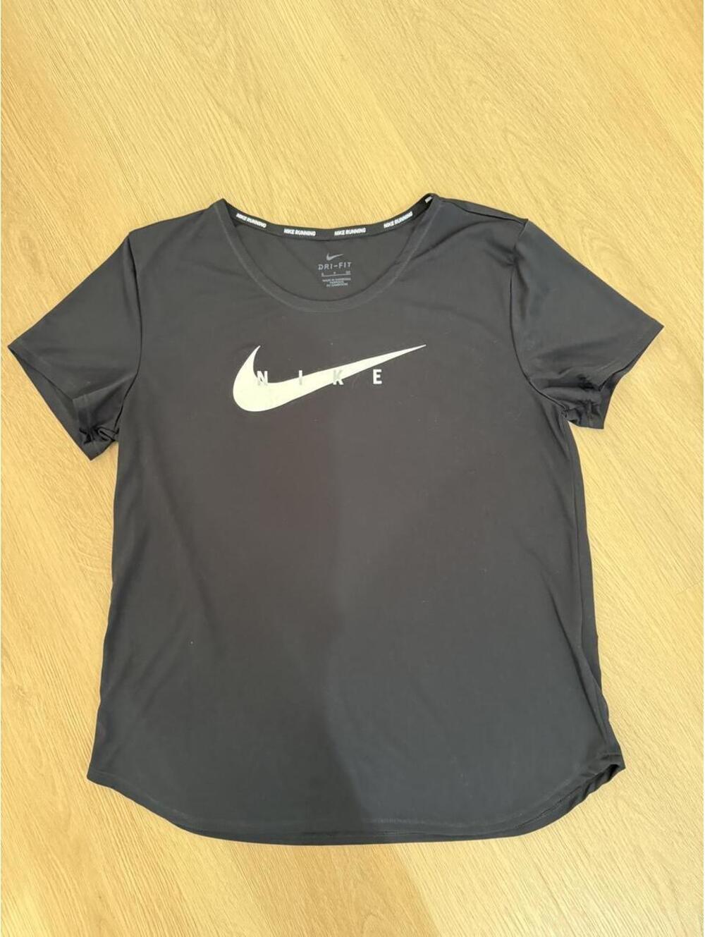Nike Black Dri-FIT Running Shirt – Small